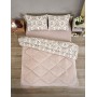 ETE HOMETEX ÇİFT KİŞİLİK LÜX WELSOFT YORGAN SETİ 195X215CM AKSU BEJ 8696474231869